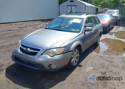 2008 Subaru Outback 2.5I Limited/2.5I Limited L.l. Bean Edition from USA, damaged, VIN 4S4BP62C787302799